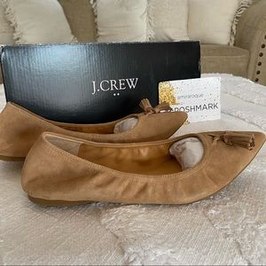 J. Crew Tassel Flats NWT✨